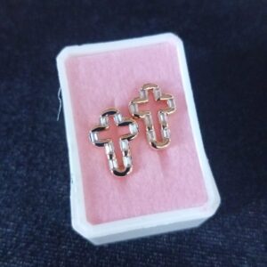 Arracada Huggies oro laminado