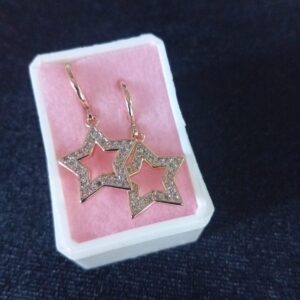 Arracada Huggies oro laminado