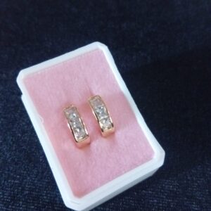 Arracada Huggies oro laminado