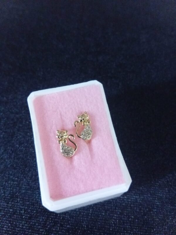 Arracada Huggies oro laminado