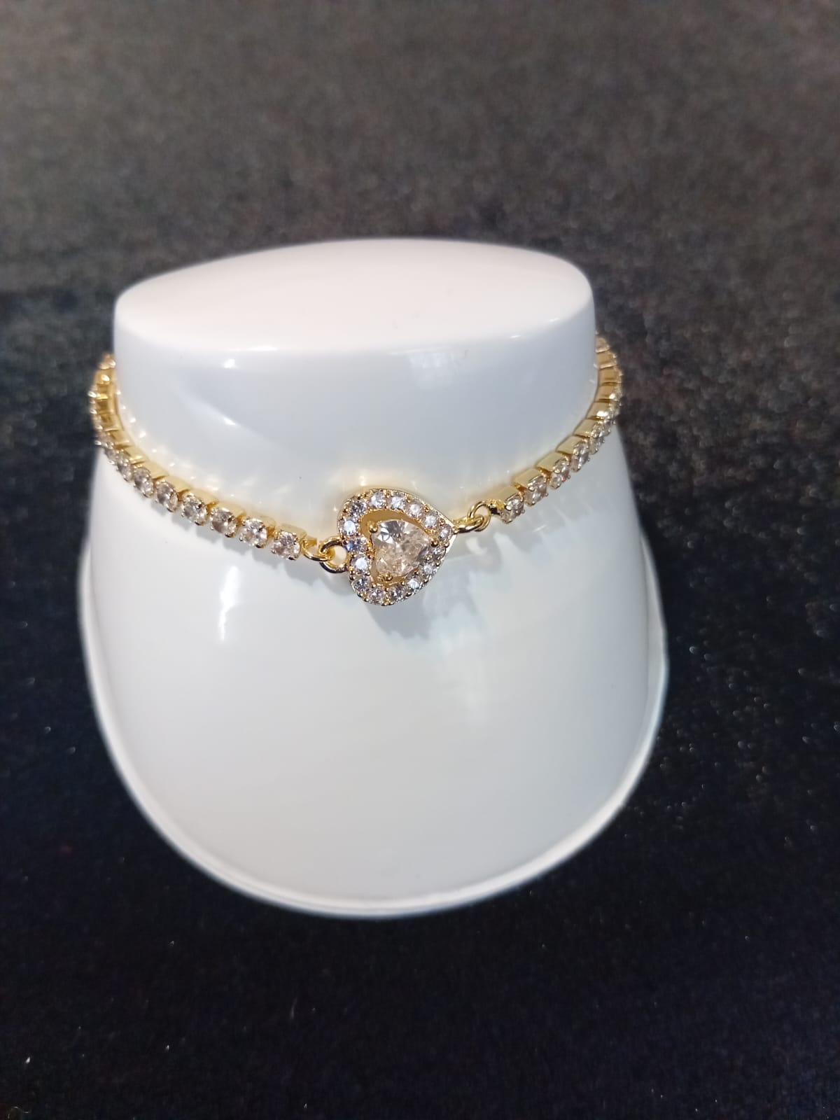 Pulsera ajustable oro laminado