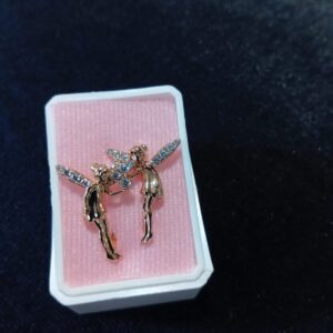 Arracada Huggies oro laminado