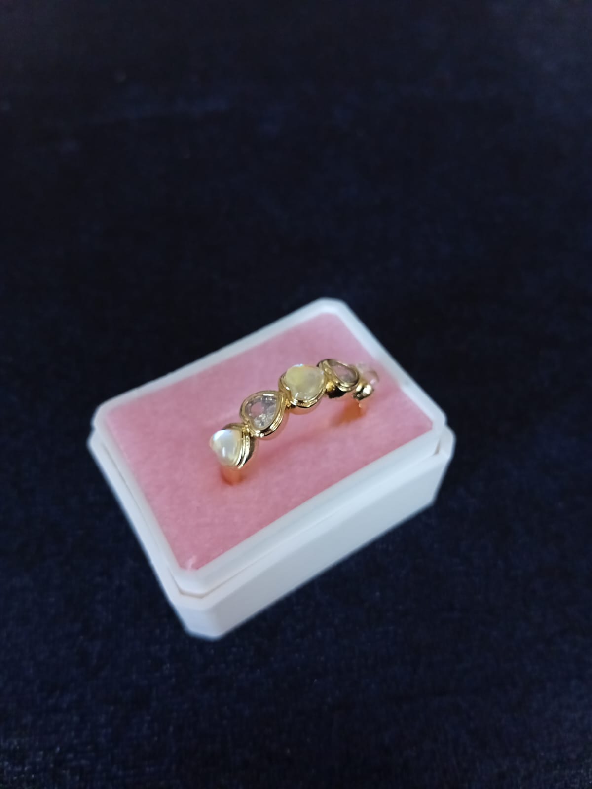 Anillo dama oro laminado