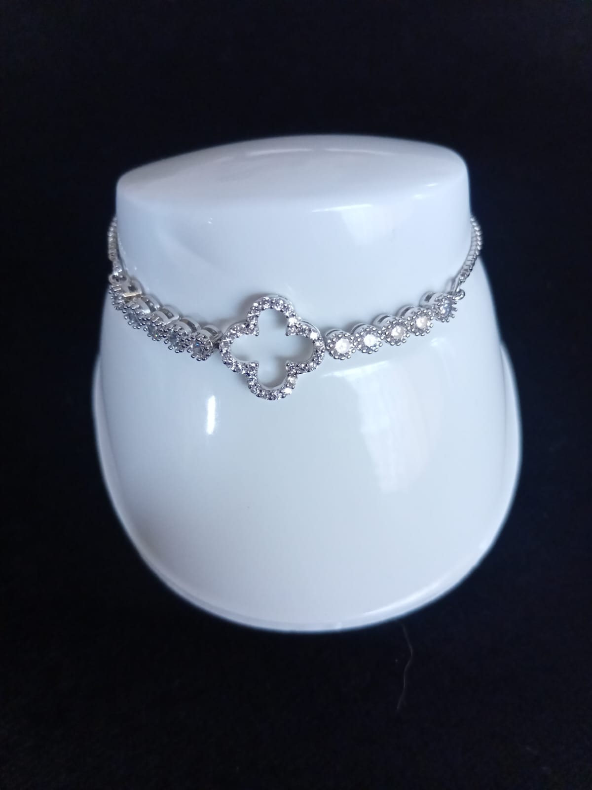 Pulsera ajustable  oro laminado