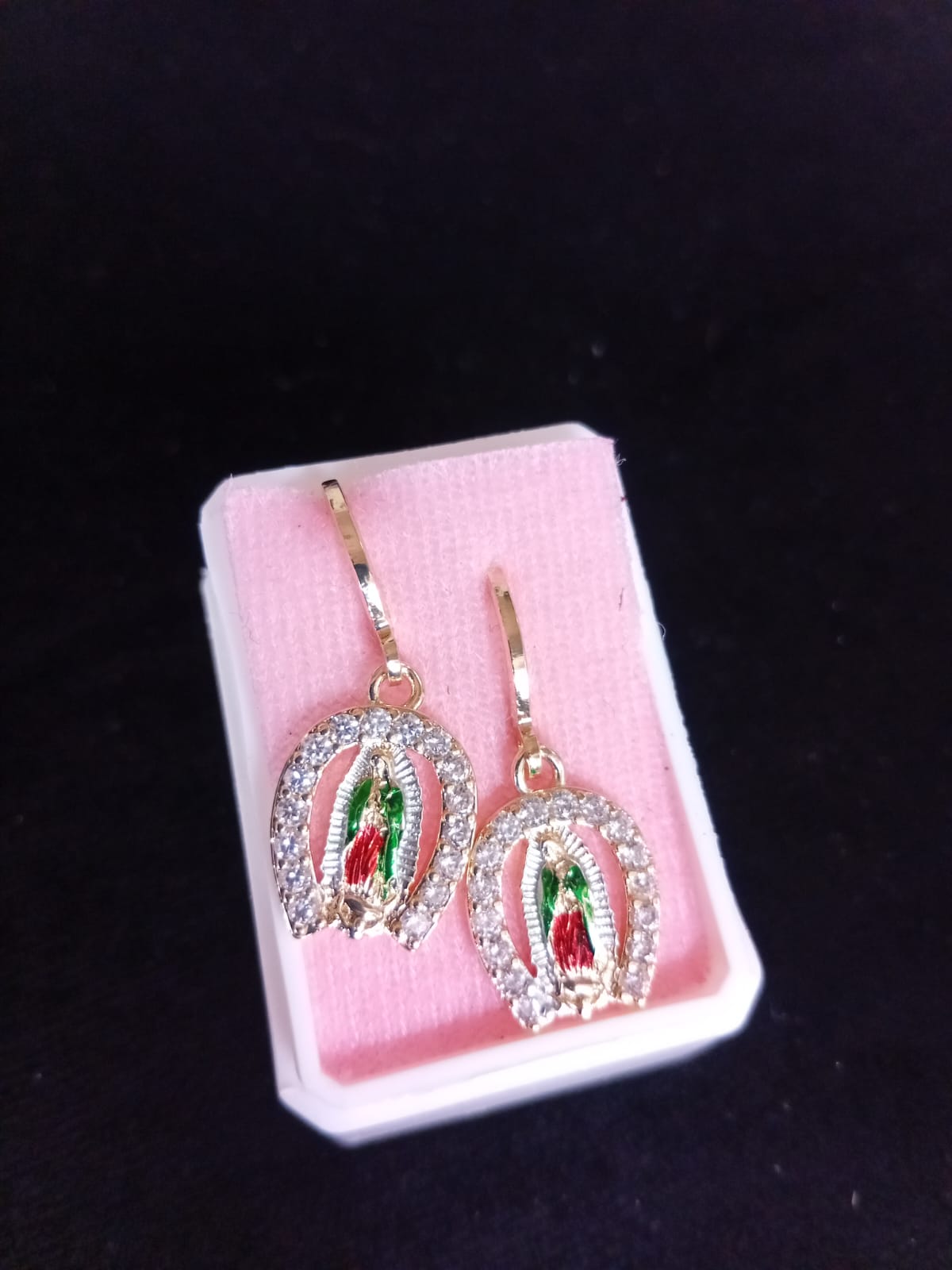 Arracada Huggies oro laminado