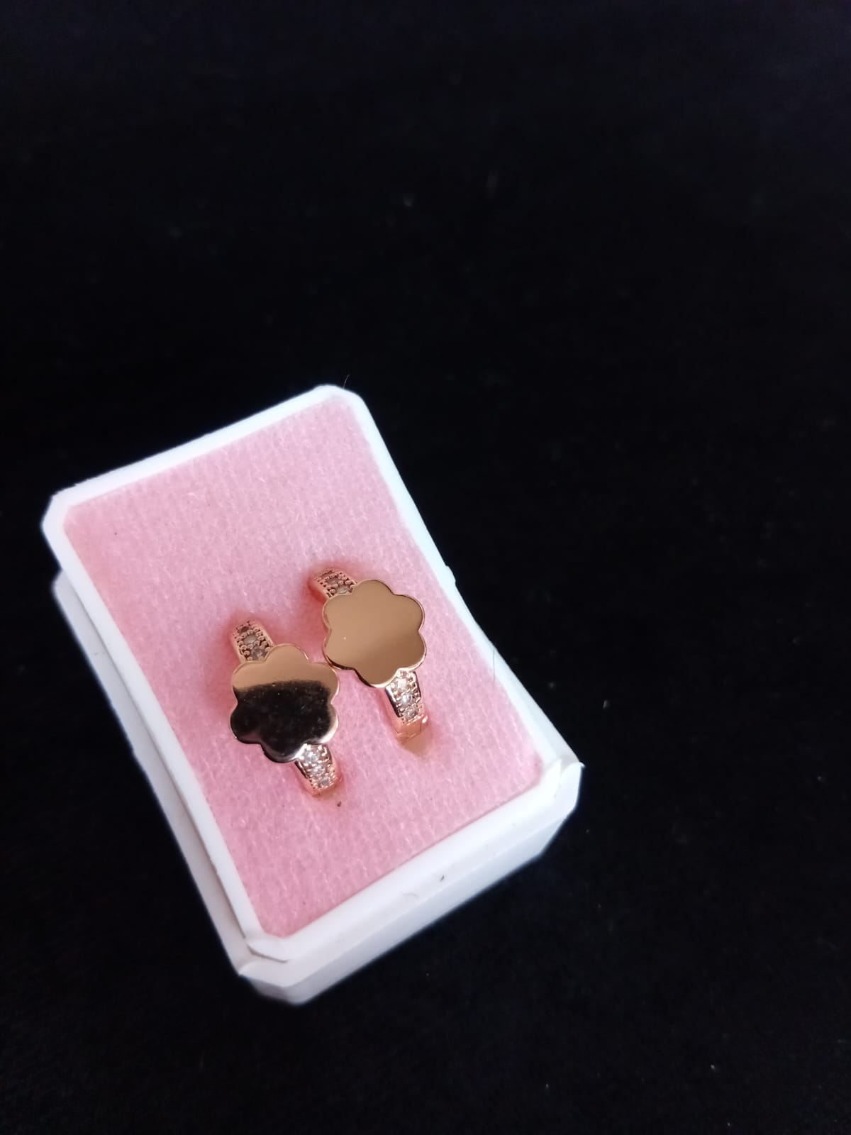 Arracada Huggies oro laminado