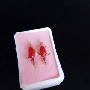 Arracada Huggies oro laminado