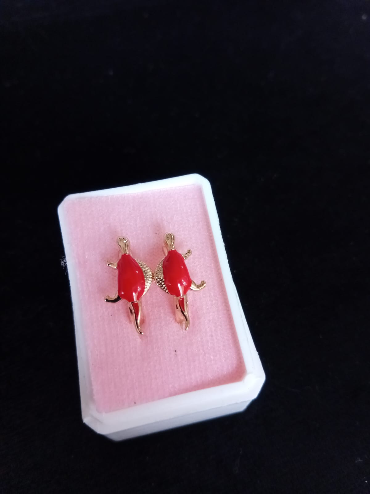 Arracada Huggies oro laminado