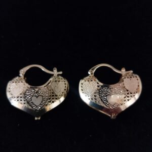 Arracada gruesa oro laminado