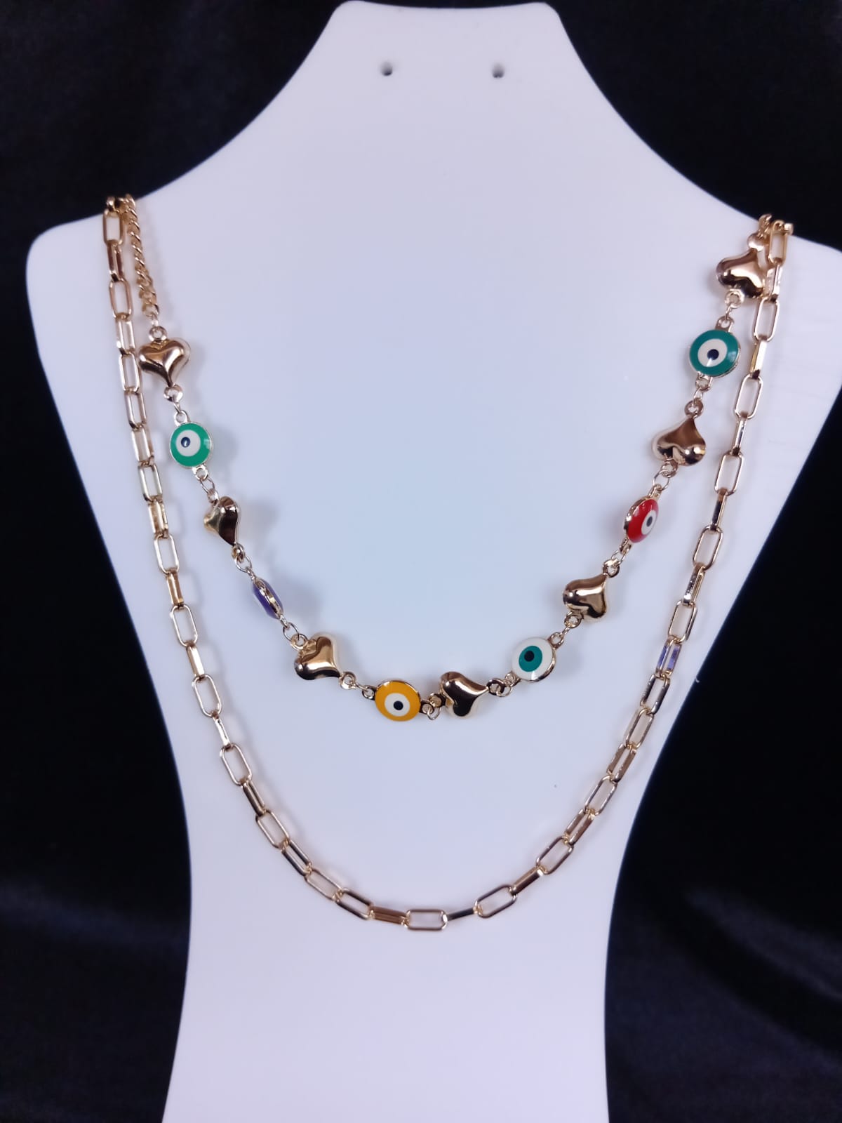 Gargantilla oro laminado