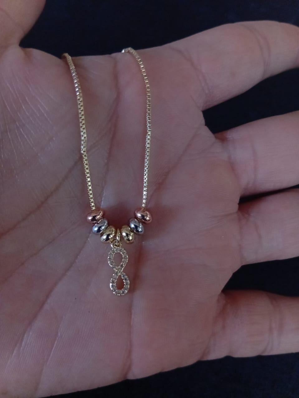 Dije semanario oro laminado