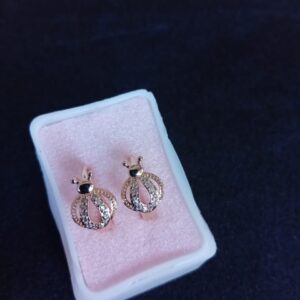 Arracada Huggies oro laminado