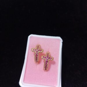 Arracada Huggies oro laminado