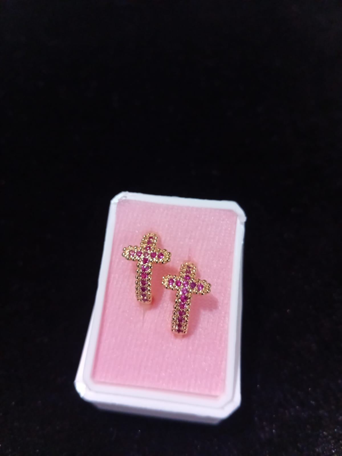 Arracada Huggies oro laminado