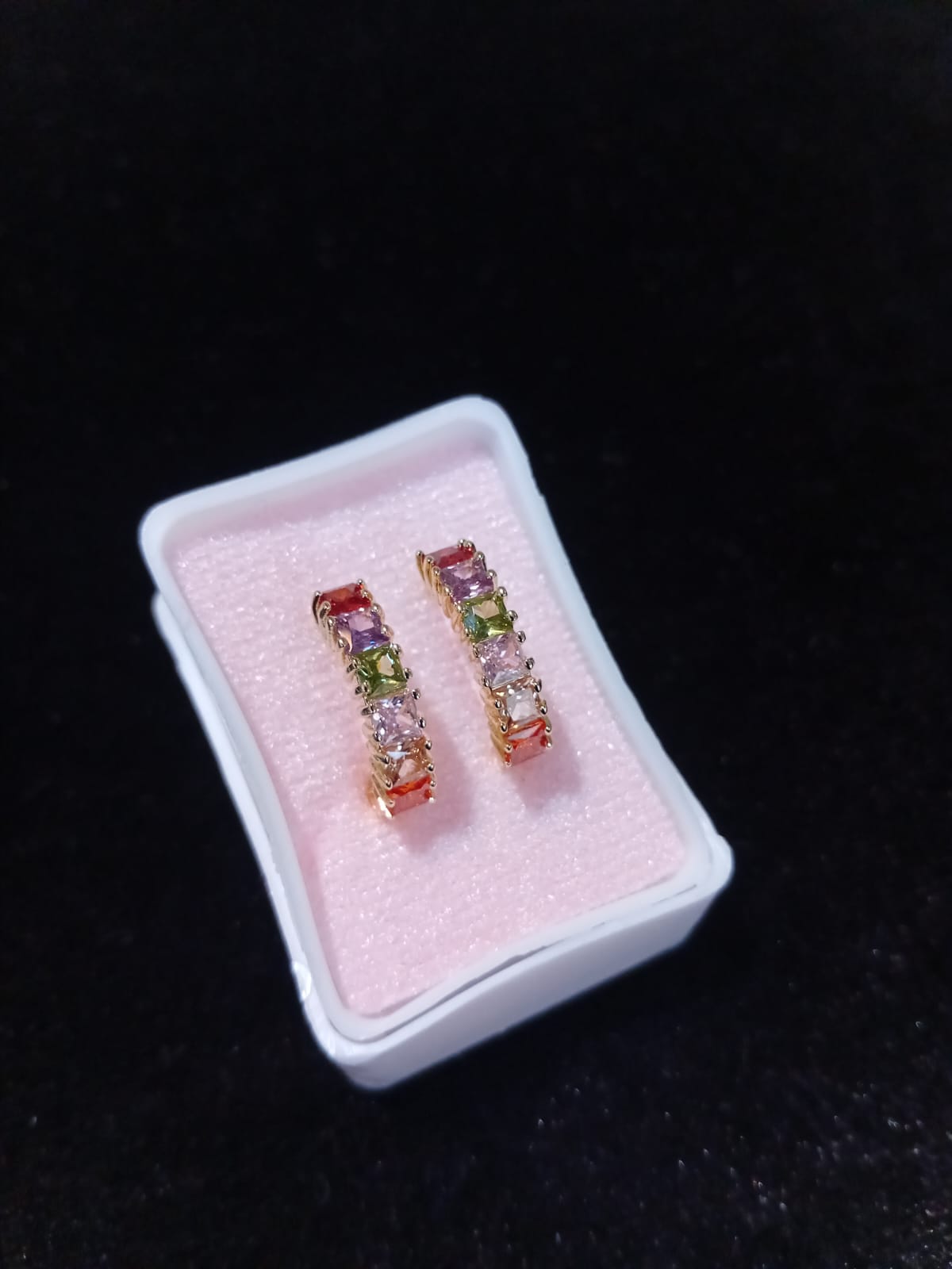 Arracada Huggies oro laminado