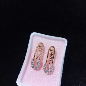 Arracada Huggies oro laminado