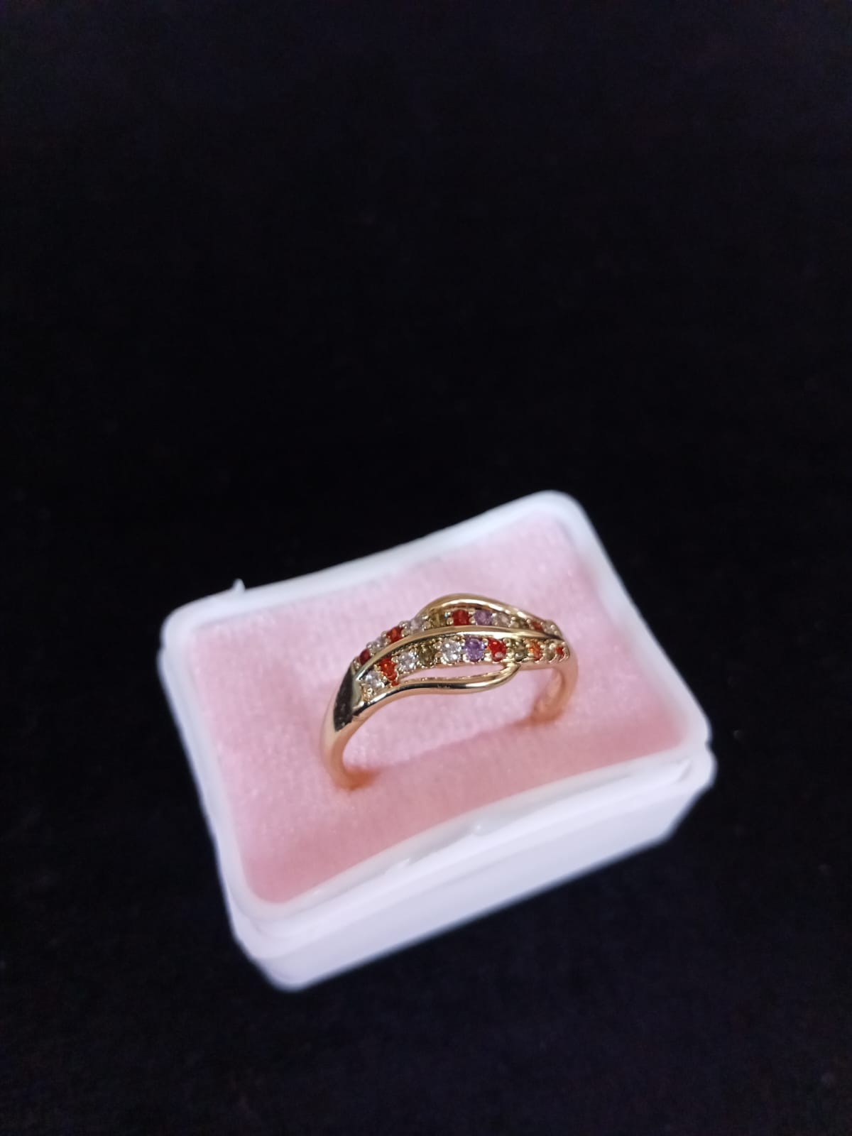 Anillo dama oro laminado