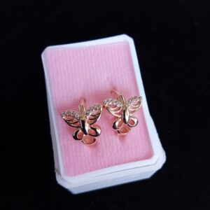 Arracada Huggies oro laminado