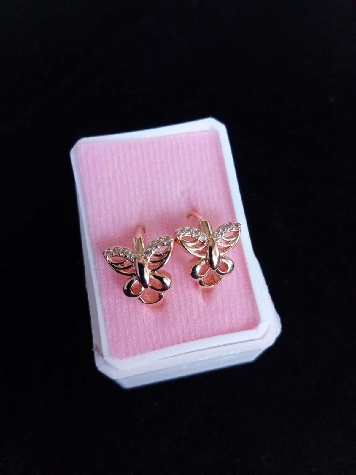 Arracada Huggies oro laminado