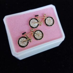 Broquel reforzado oro laminado