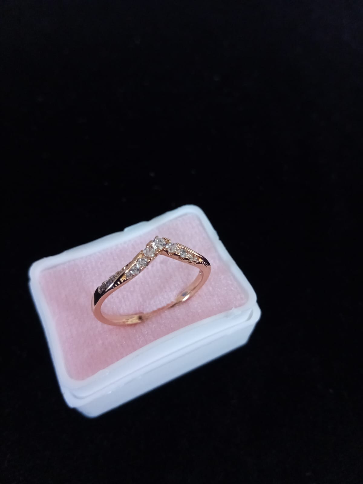 Anillo dama oro laminado