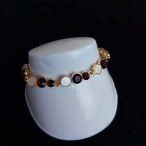Pulsera ajustable oro laminado