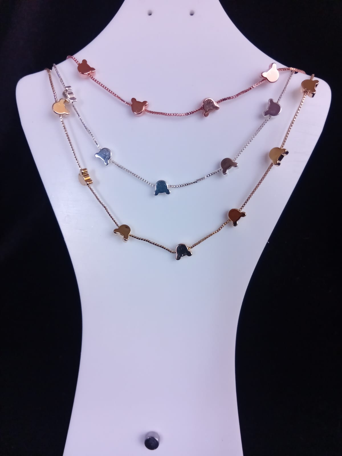 Gargantilla oro laminado