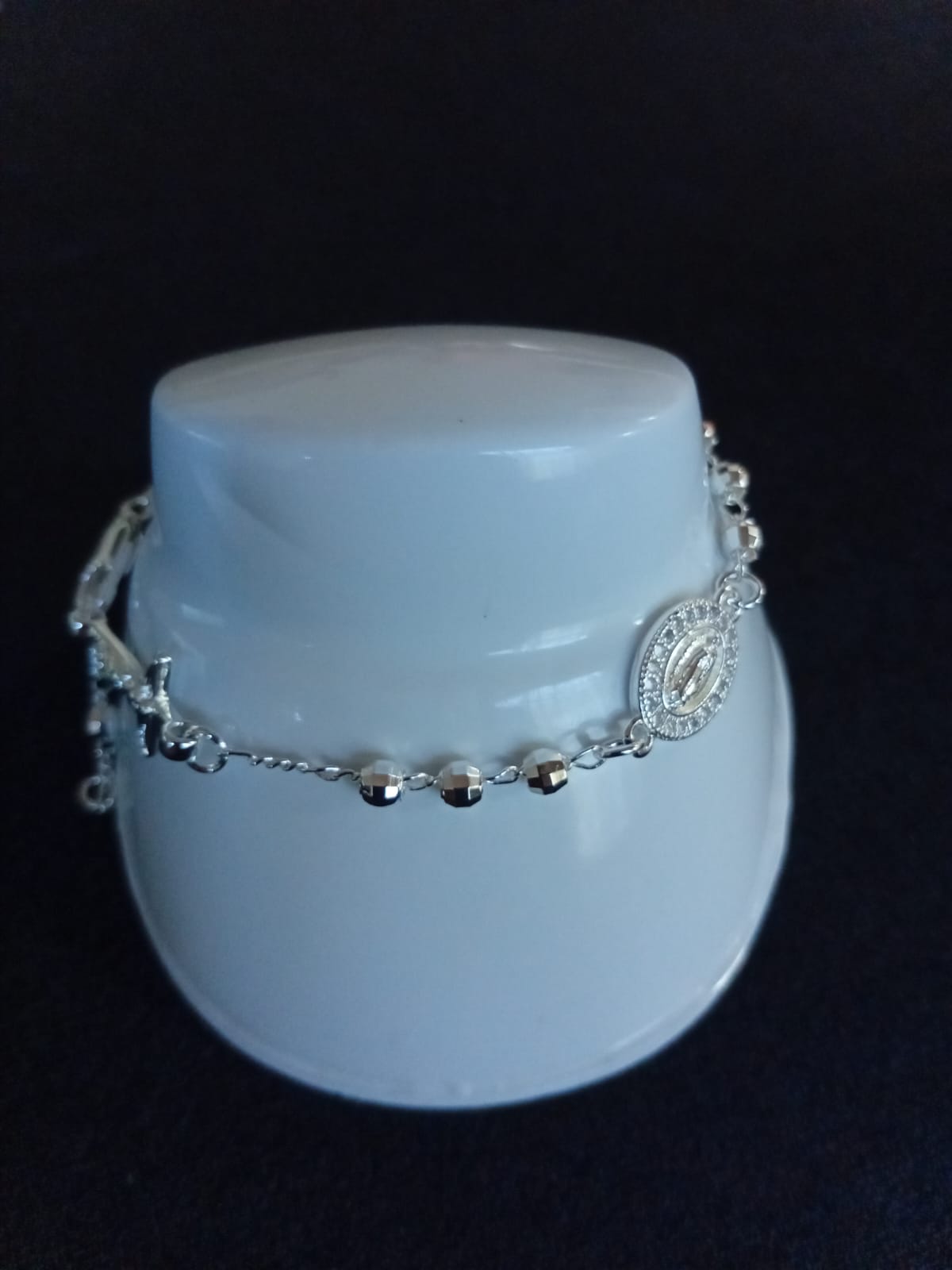 Pulsera denario oro laminado