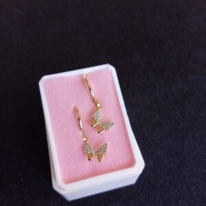 Arracada Huggies oro laminado