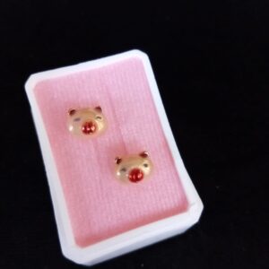 Broquel reforzado oro laminado