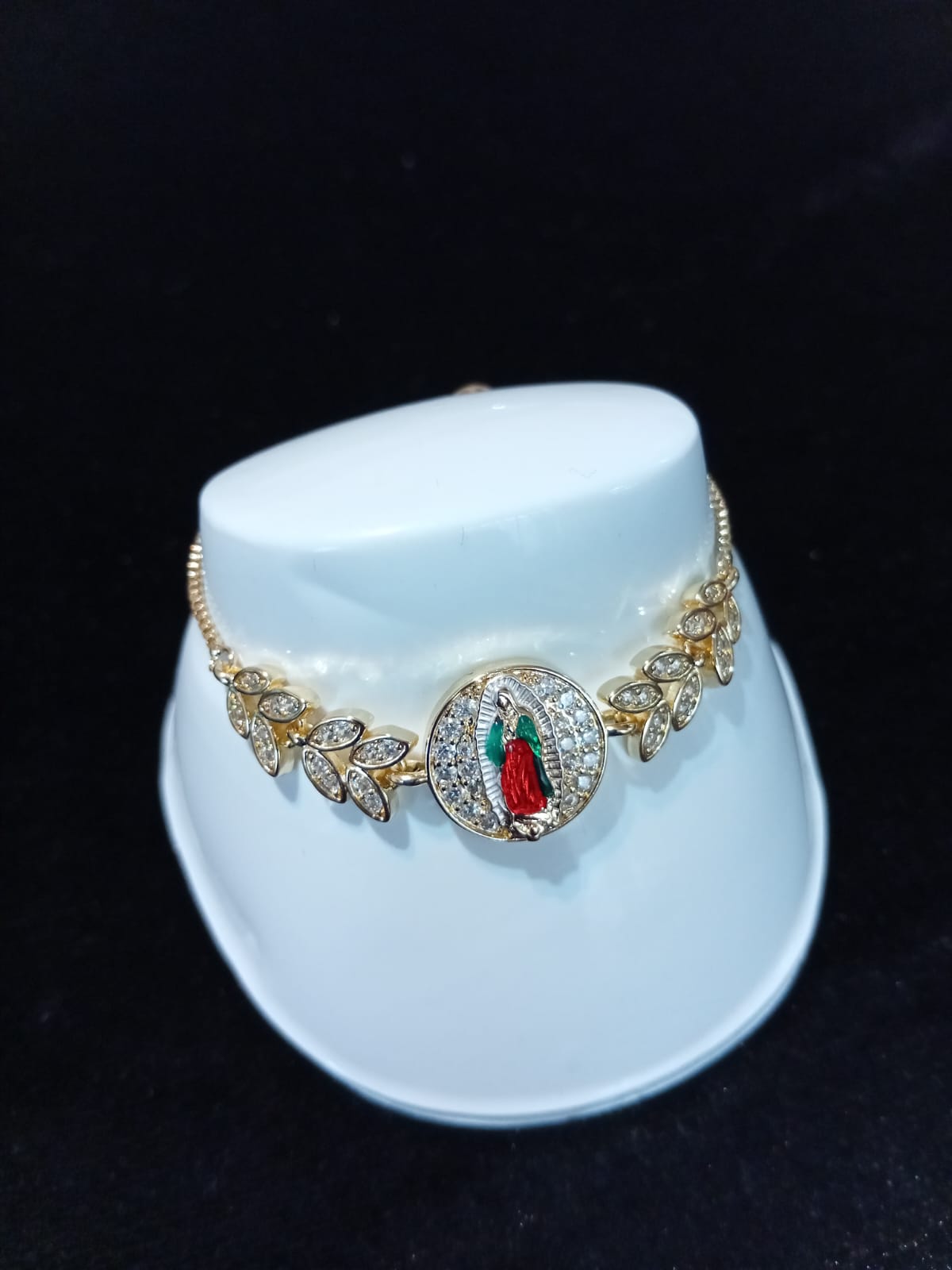 Pulsera ajustable oro laminado