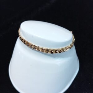 Pulsera corta oro laminado