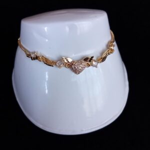 Pulsera ajustable oro laminado