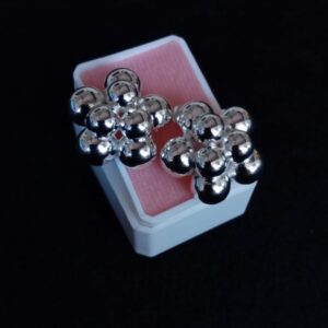 Arete tendencia oro laminado