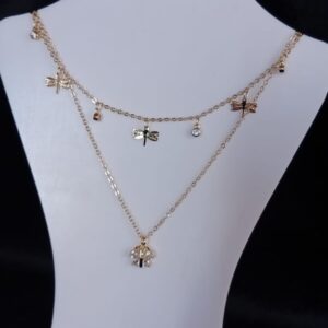 Gargantilla oro laminado