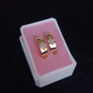 Arracada Huggies oro laminado