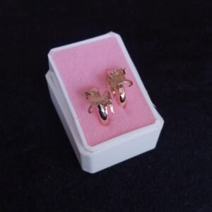 Arracada Huggies oro laminado