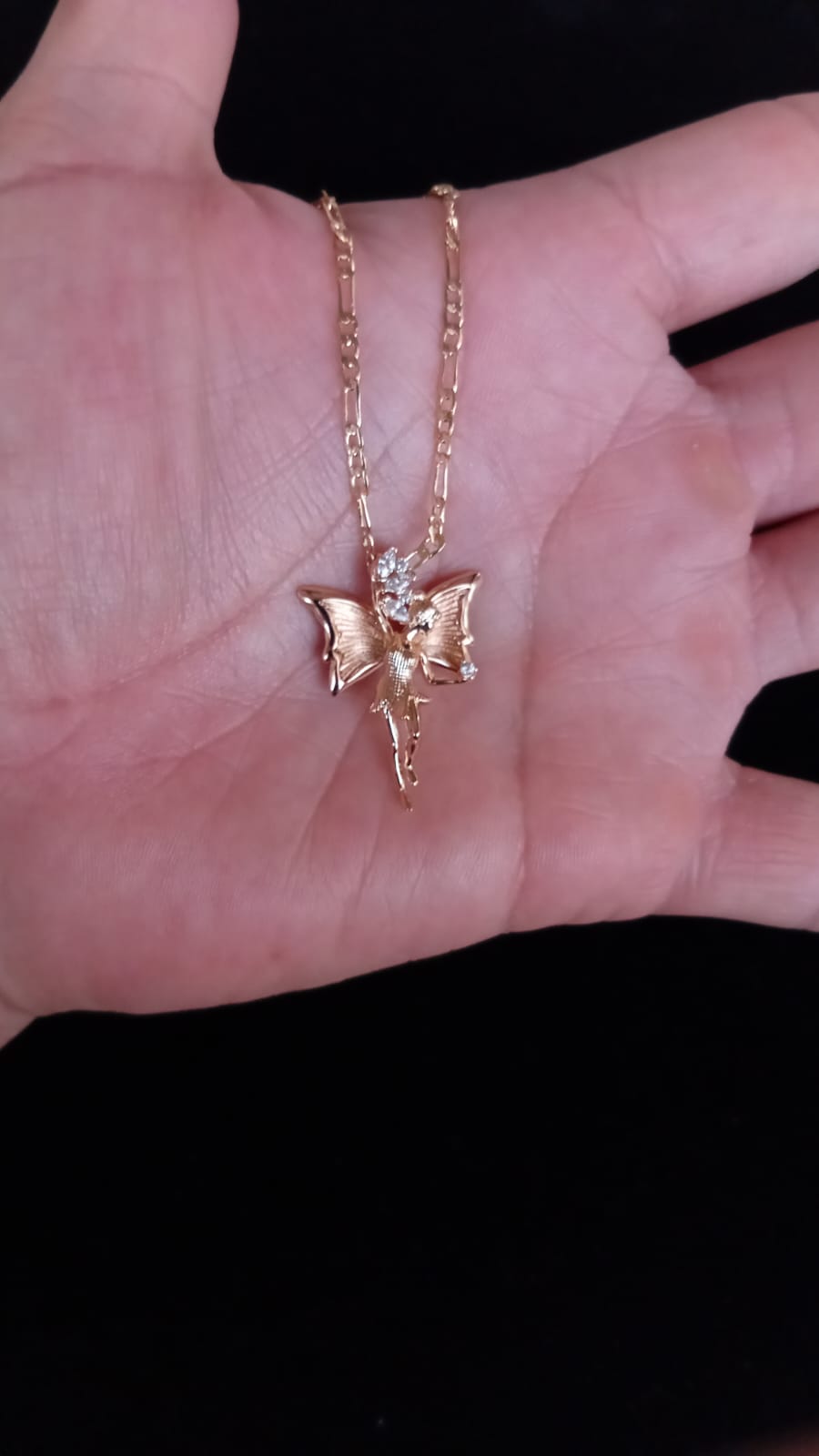 Dije oro laminado