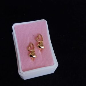 Arracada Huggies oro laminado