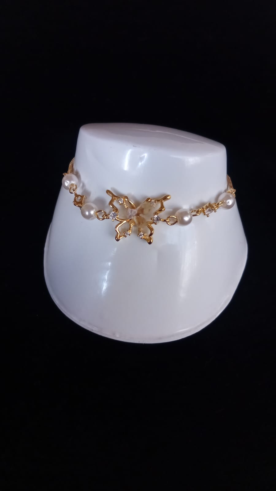 Pulsera ajustable oro laminado