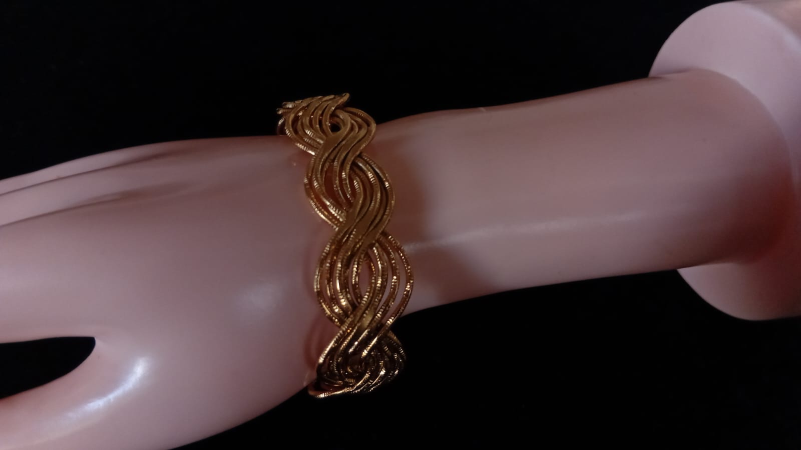 Brazalete oro laminado