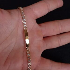 Esclava para niñ@s oro laminado