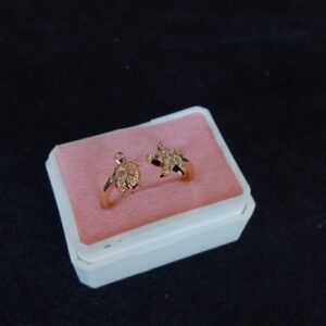 Anillo dama oro laminado