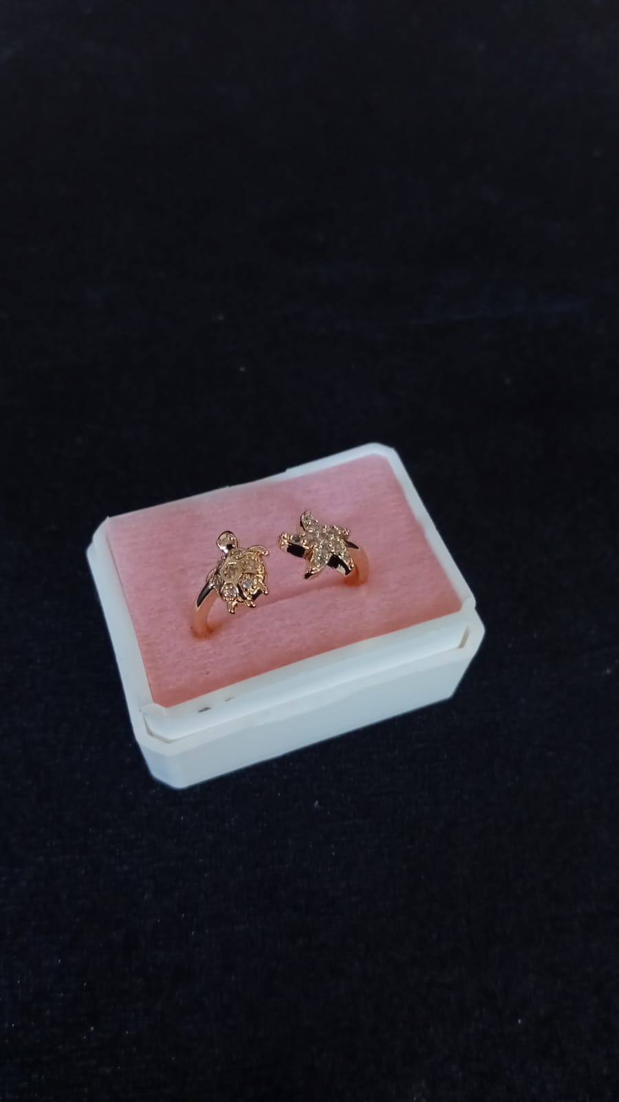 Anillo dama oro laminado