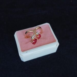Anillo dama oro laminado