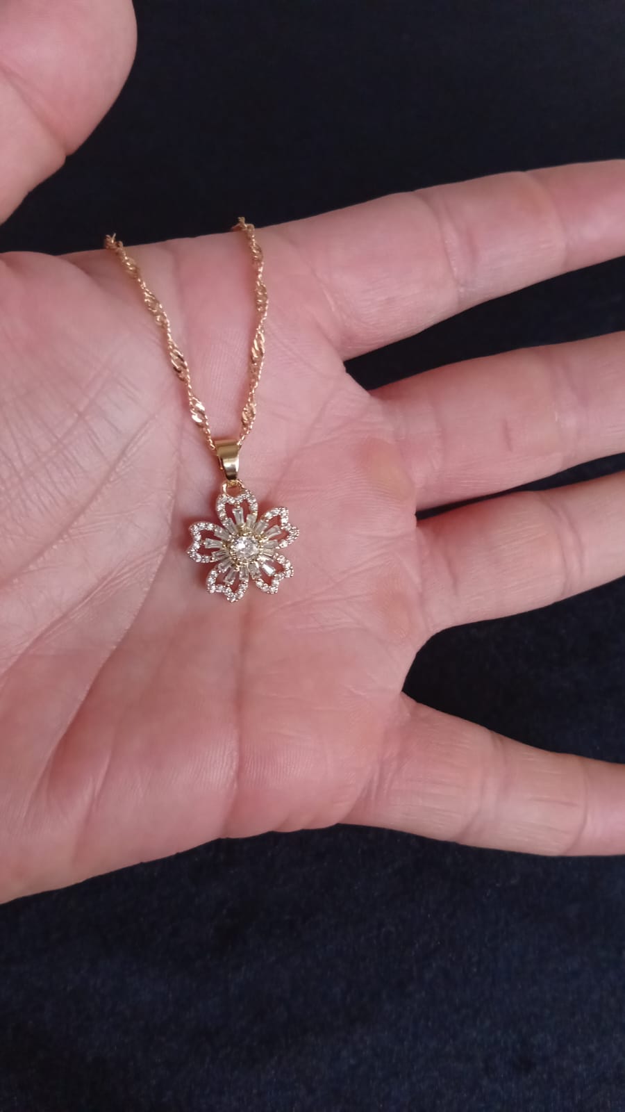 Dije oro laminado