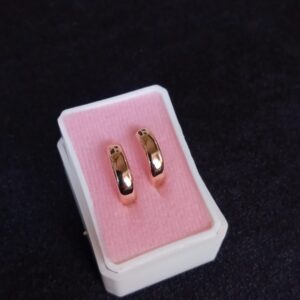 Arracada Huggies oro laminado