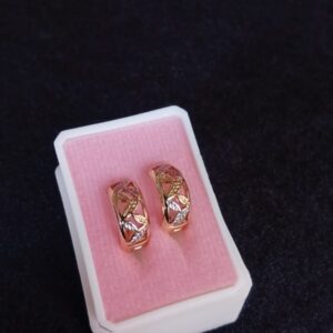 Arracada Huggies oro laminado