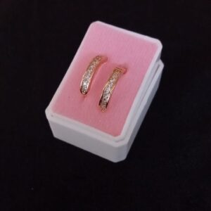 Arracada Huggies oro laminado