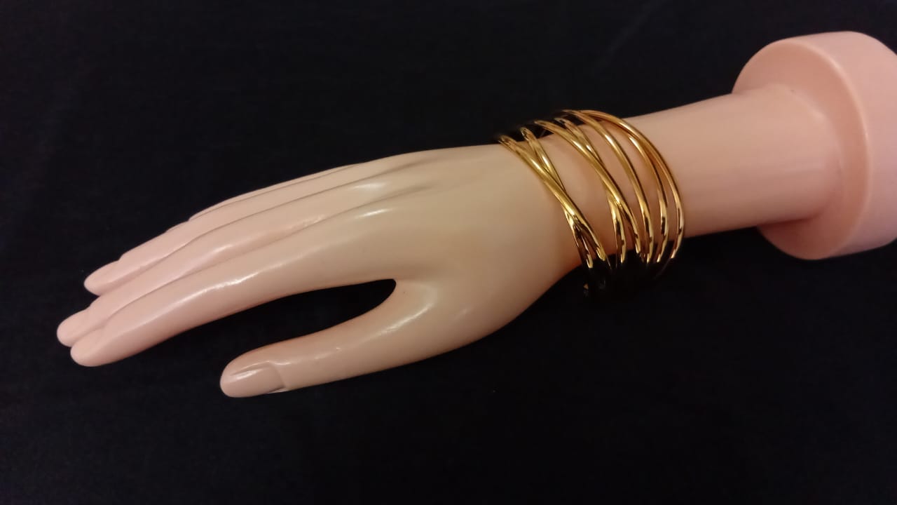 Brazalete oro laminado